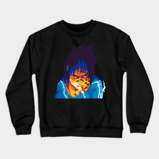 curse seal cartoon pop art Crewneck Sweatshirt